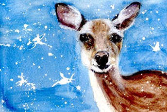 deer "Christmas 2018"